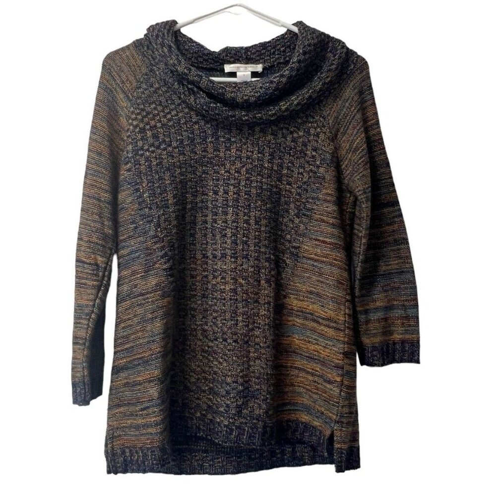 Christopher & Banks Women's Size Small Colorful Knit Sweater Pullover Classic